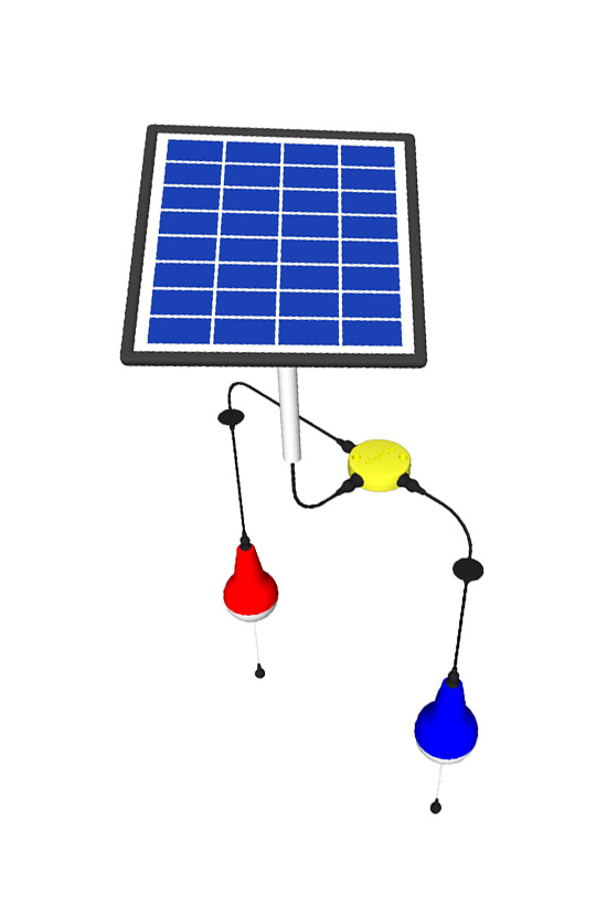 Sundaya 2 Ulitium 200 Solarset weiß